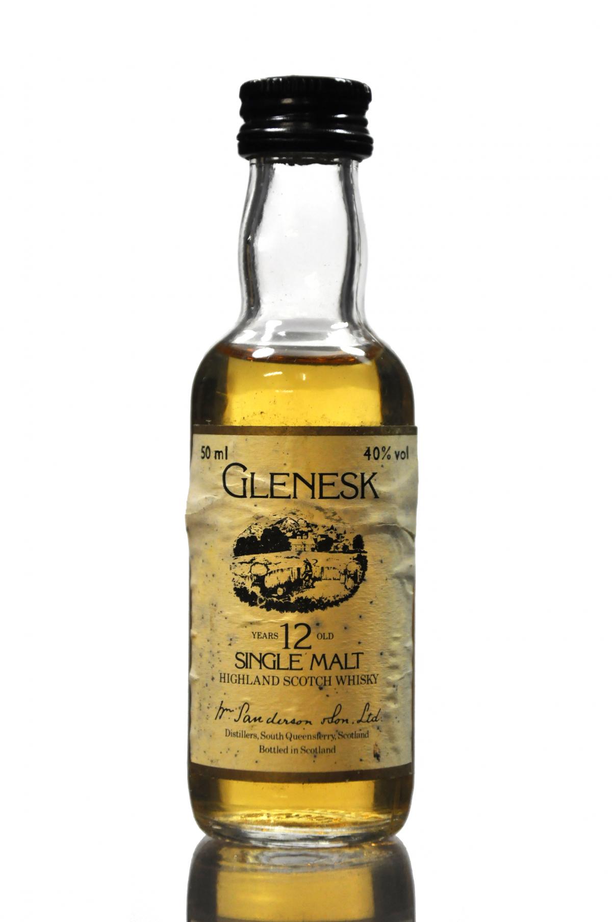 Glenesk 12 Year Old Miniature