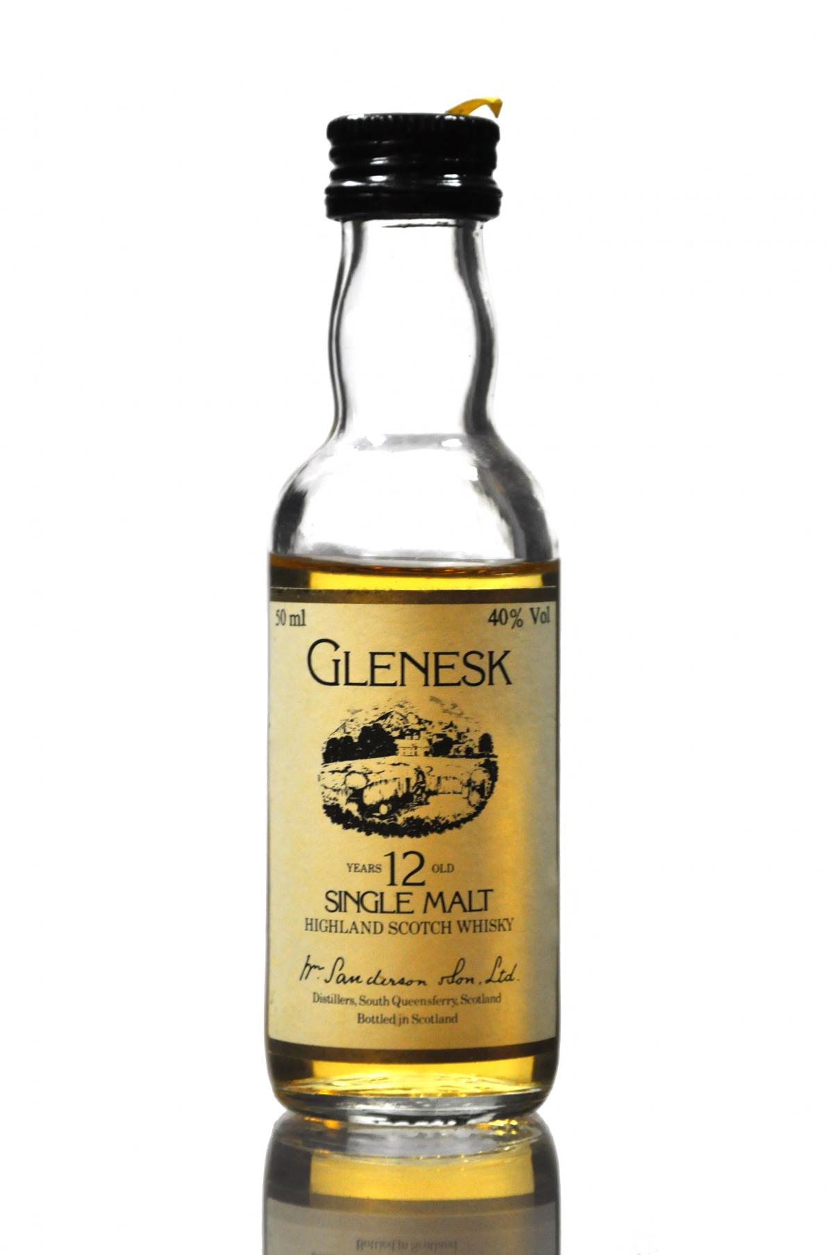 Glenesk 12 Year Old Miniature
