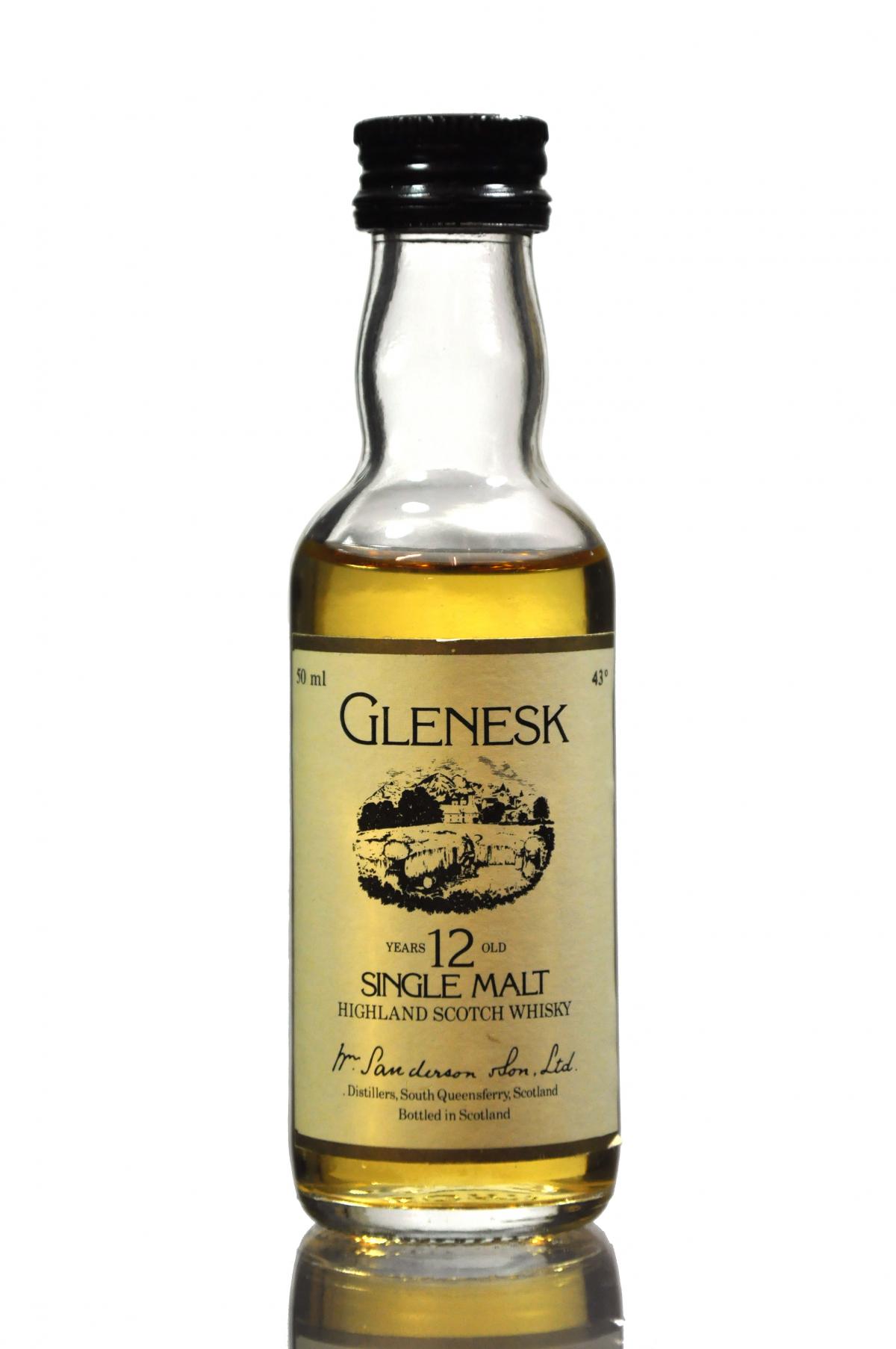 Glenesk 12 Year Old Miniature