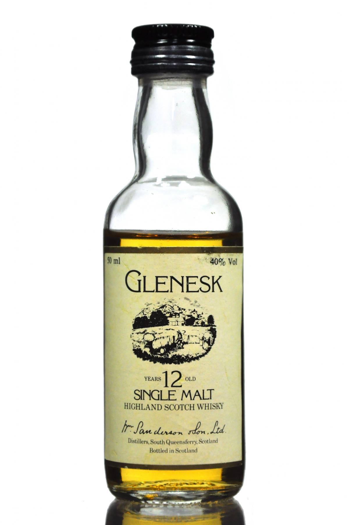 Glenesk 12 Year Old Miniature