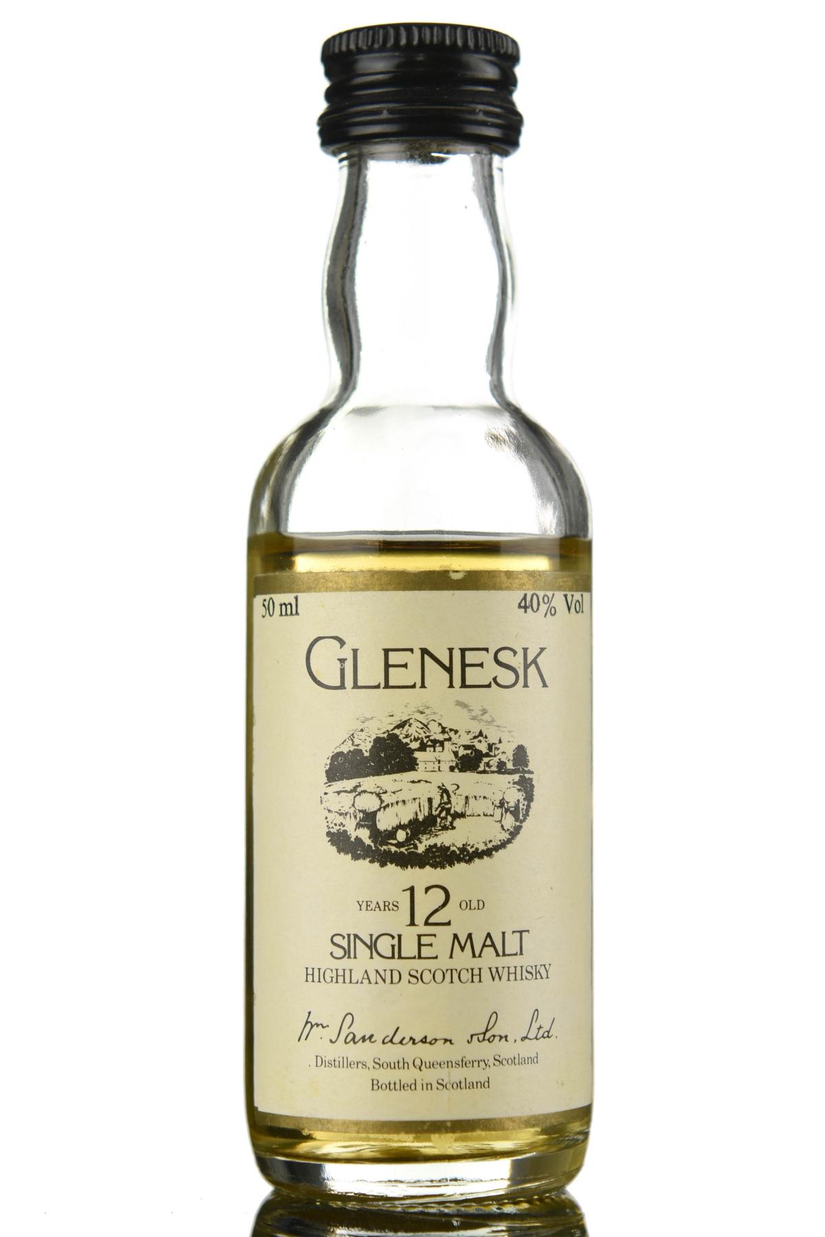 Glenesk 12 Year Old Miniature