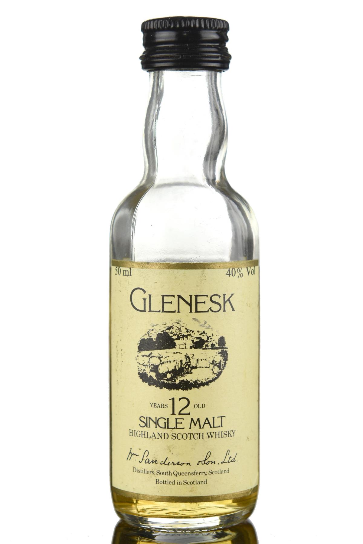 Glenesk 12 Year Old Miniature
