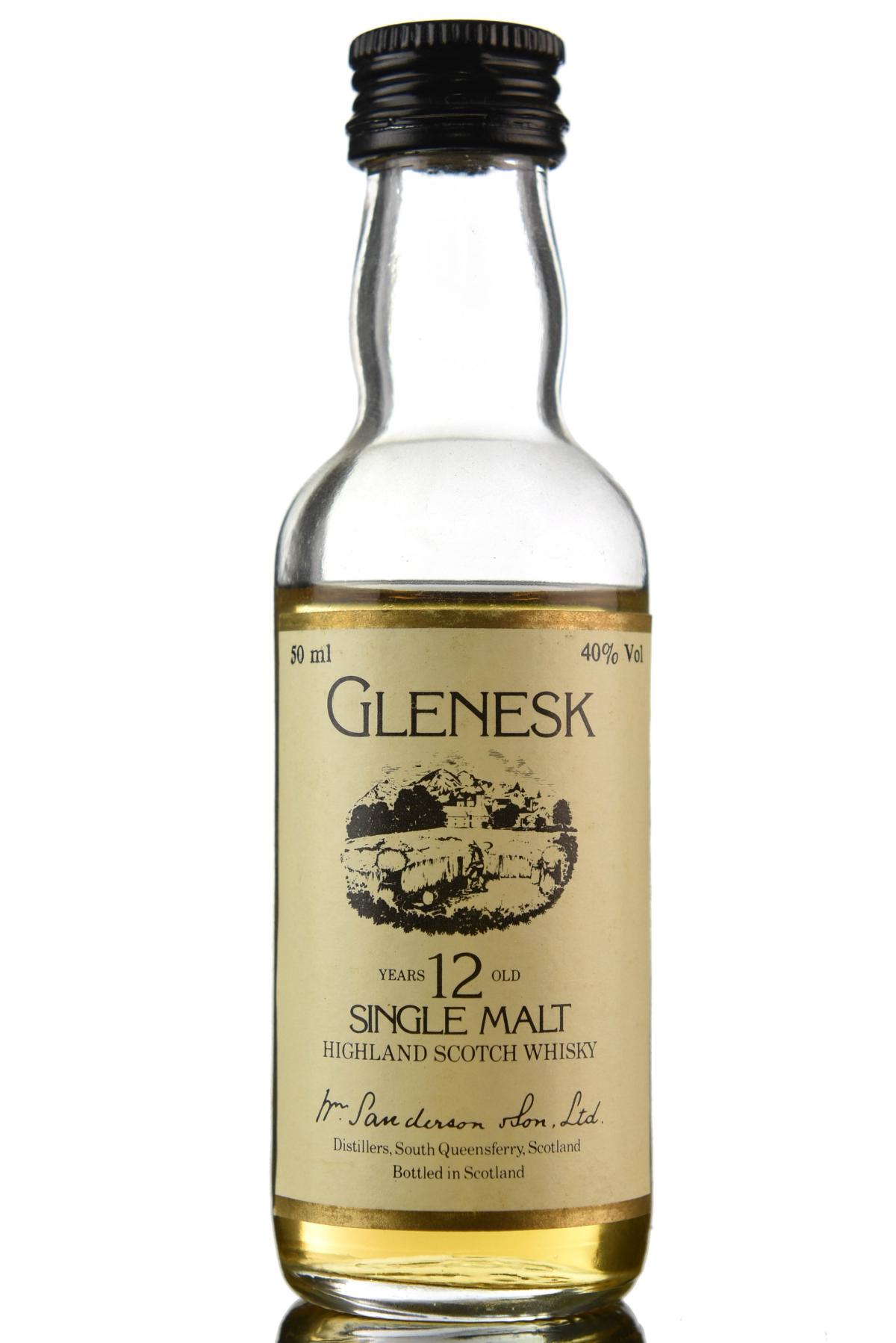 Glenesk 12 Year Old Miniature