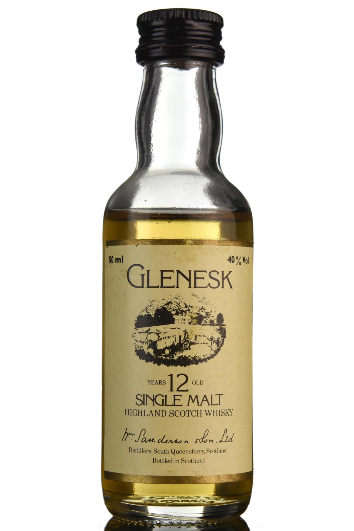 Glenesk 12 Year Old Miniature