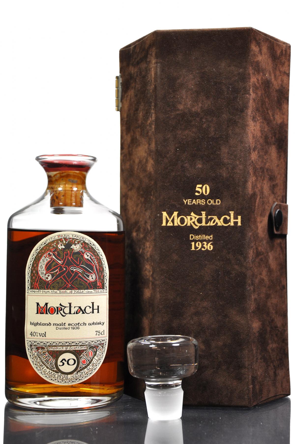 Mortlach 1936-1986 - 50 Year Old - Gordon & MacPhail