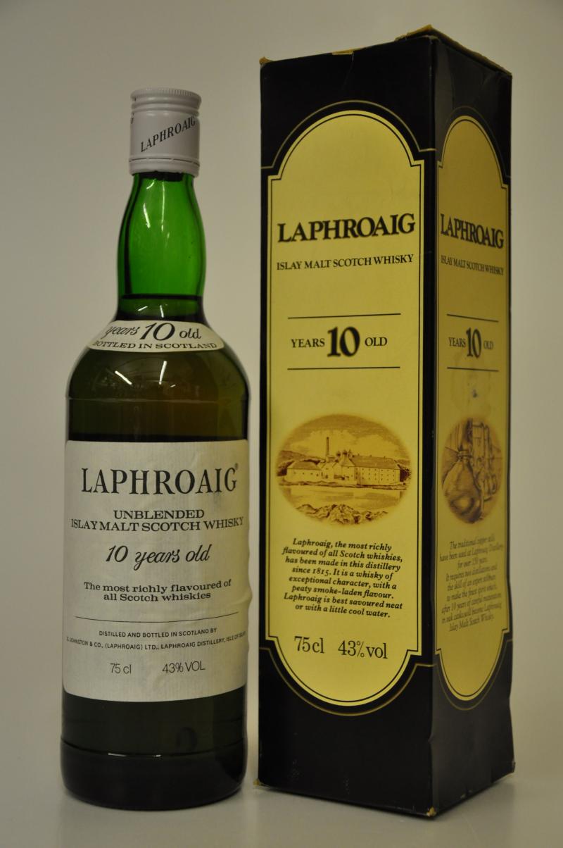 Laphroaig 10 Year Old - 1980s