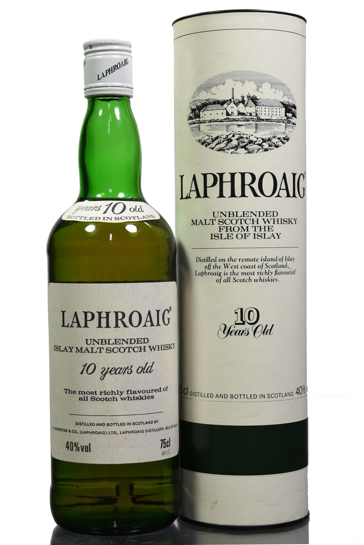 Laphroaig 10 Year Old - 1980s