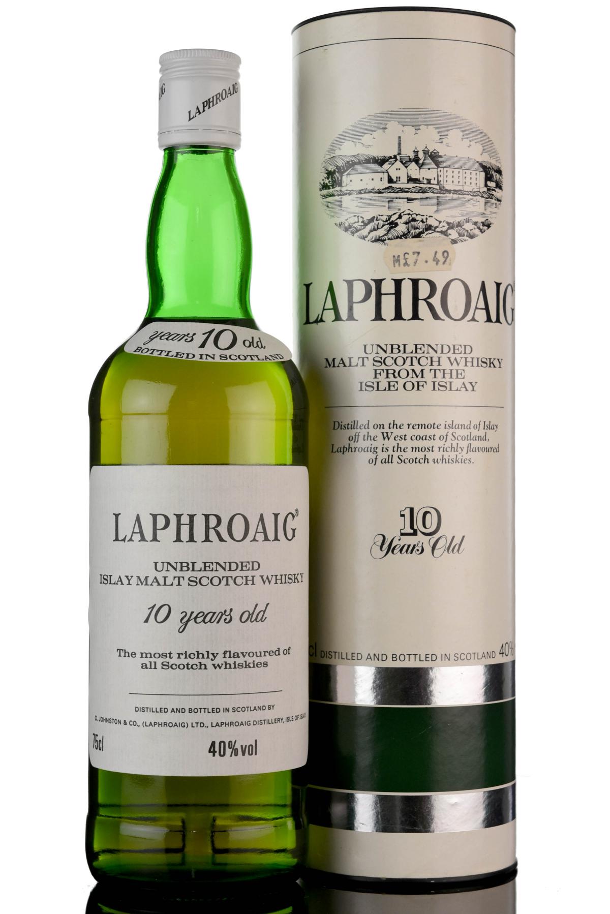 Laphroaig 10 Year Old - 1980s