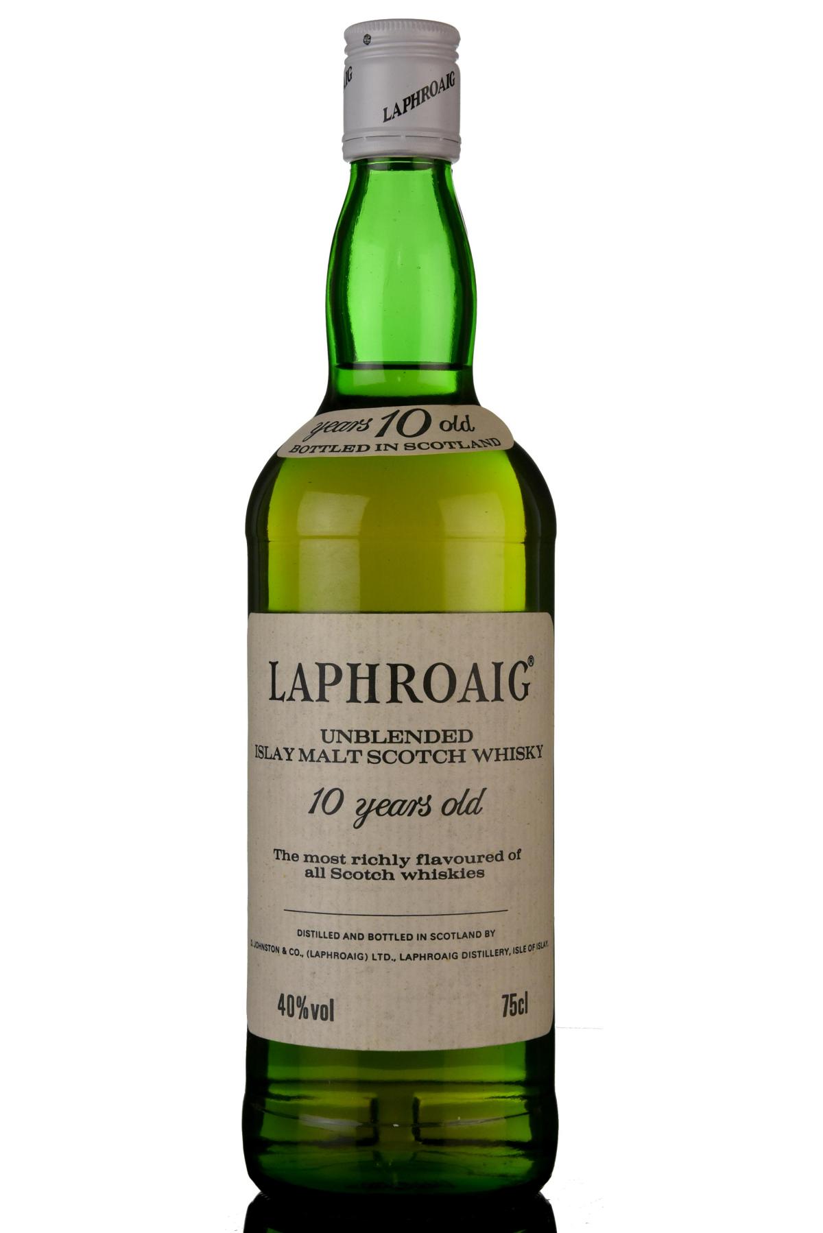 Laphroaig 10 Year Old - 1980s