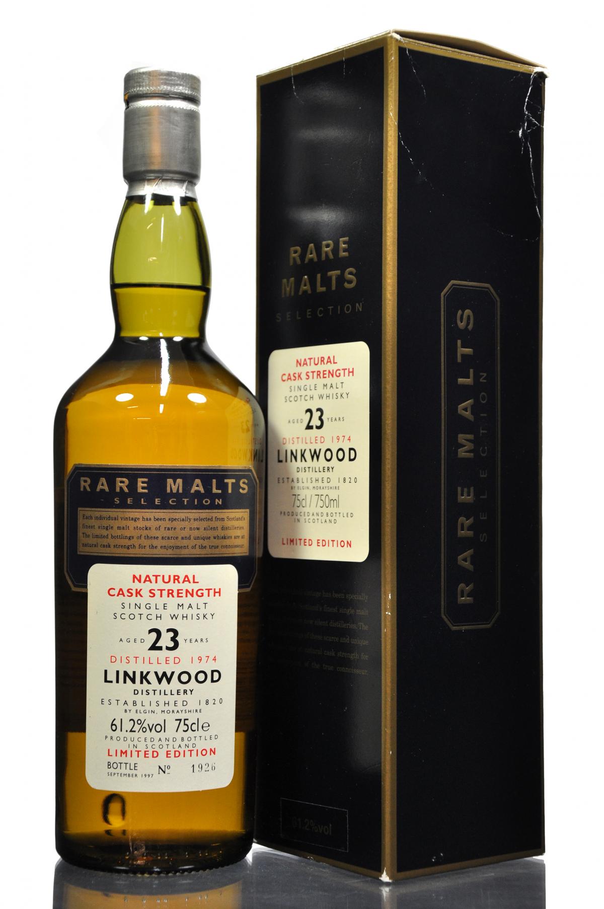 Linkwood 1974-1997 - 23 Year Old - Rare Malts 61.2%