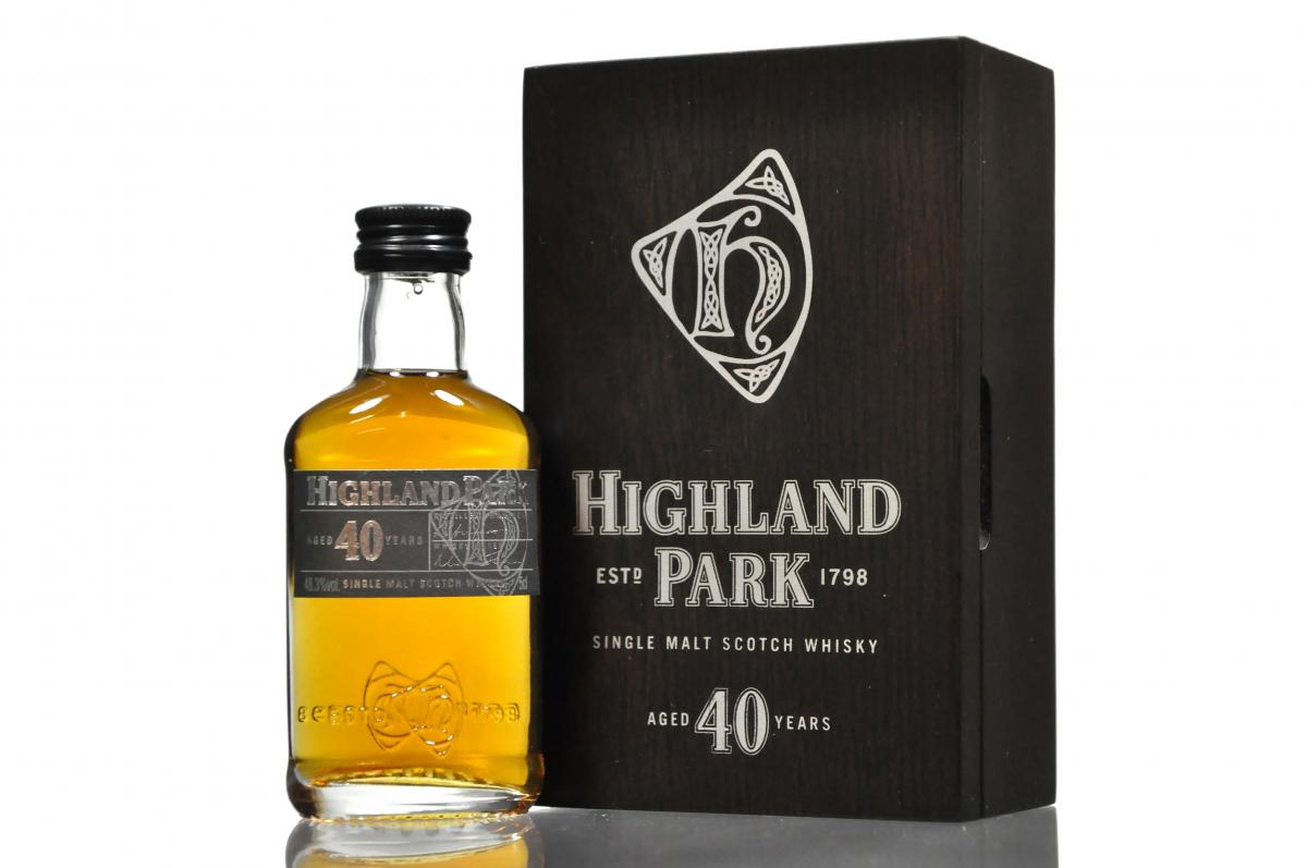 Highland Park 40 Year Old Miniature