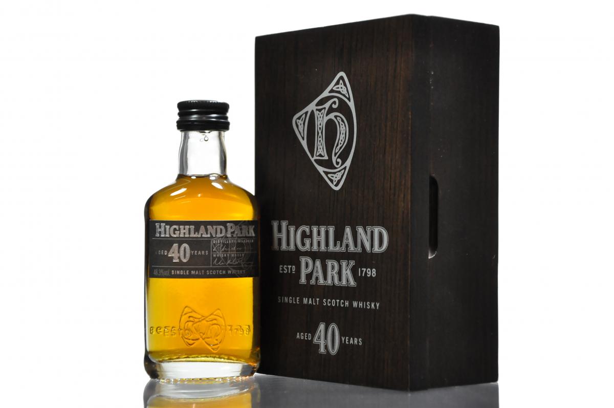 Highland Park 40 Year Old Miniature