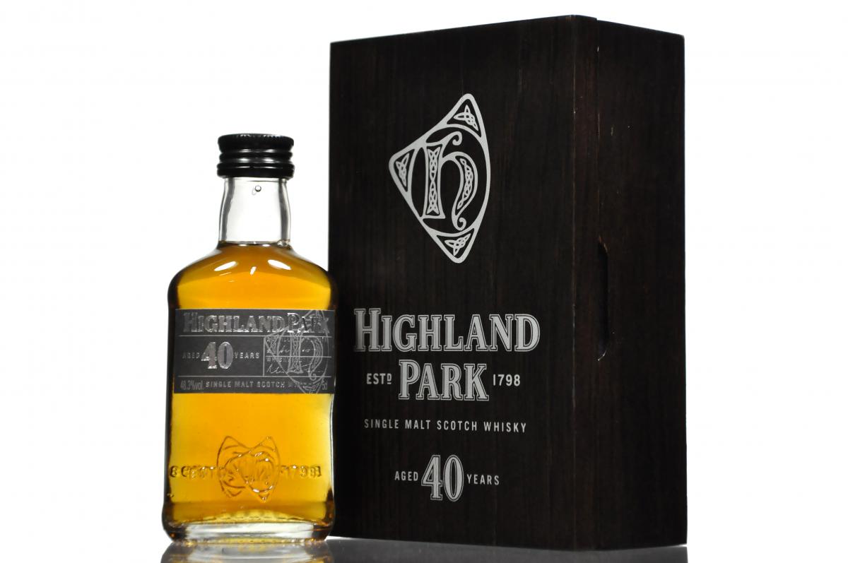 Highland Park 40 Year Old Miniature