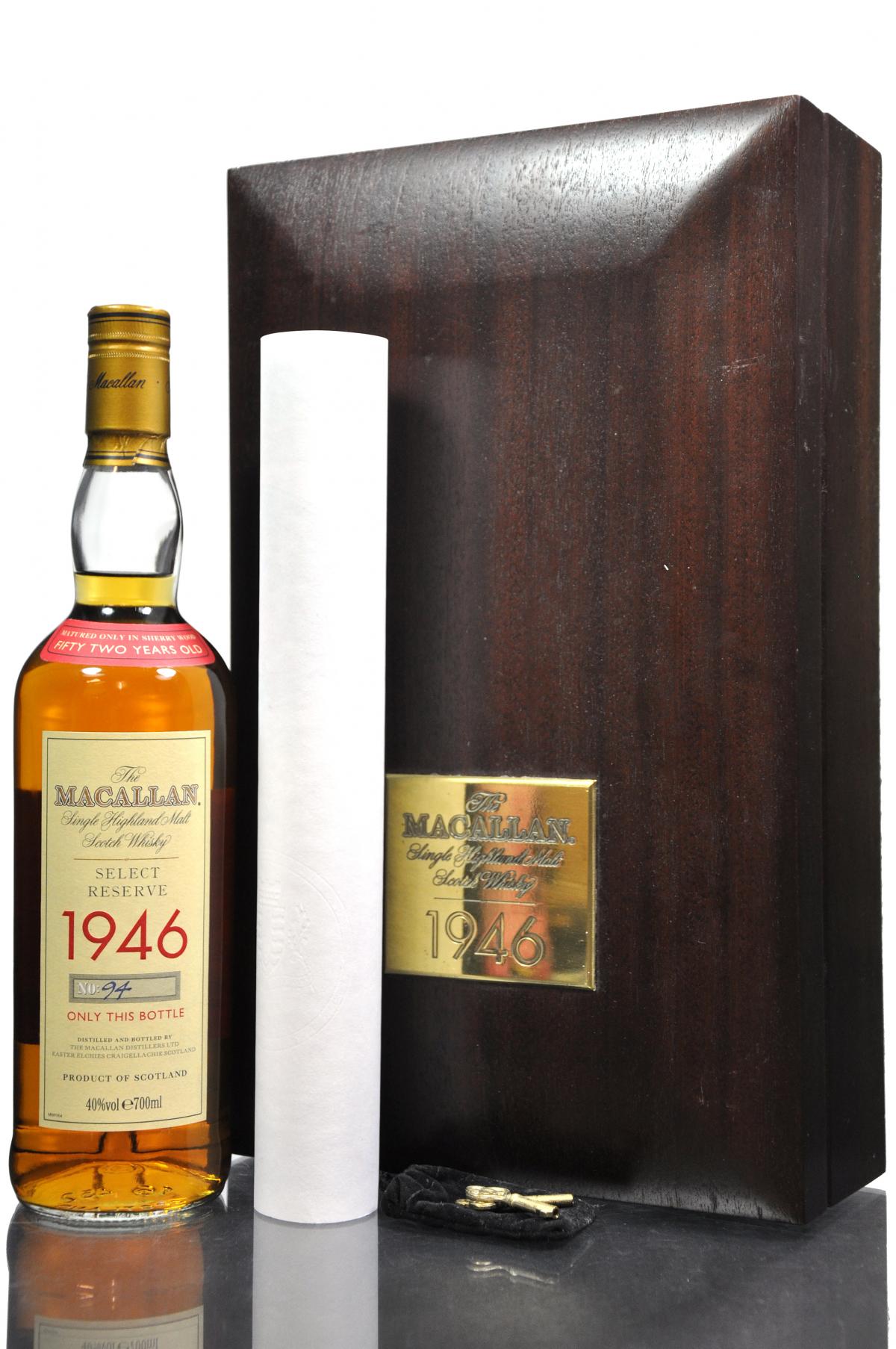 Macallan 1946 - 52 Year Old