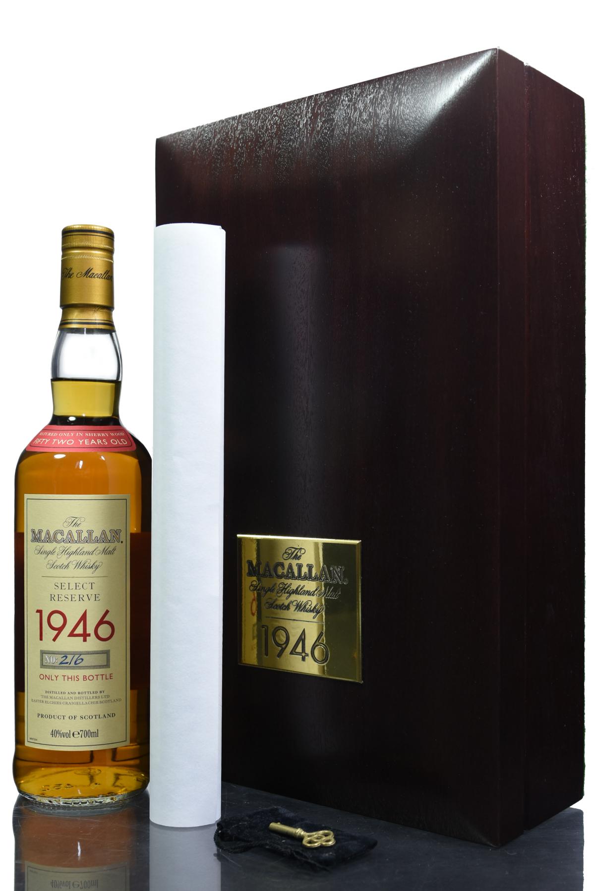 Macallan 1946 - 52 Year Old