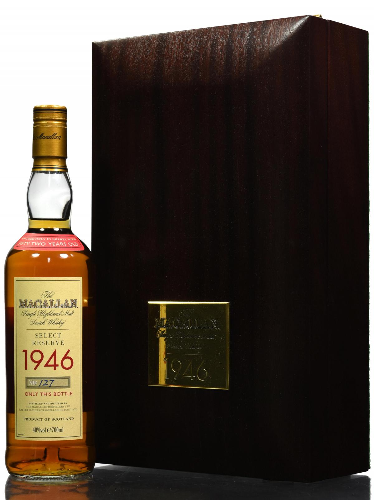 Macallan 1946 - 52 Year Old