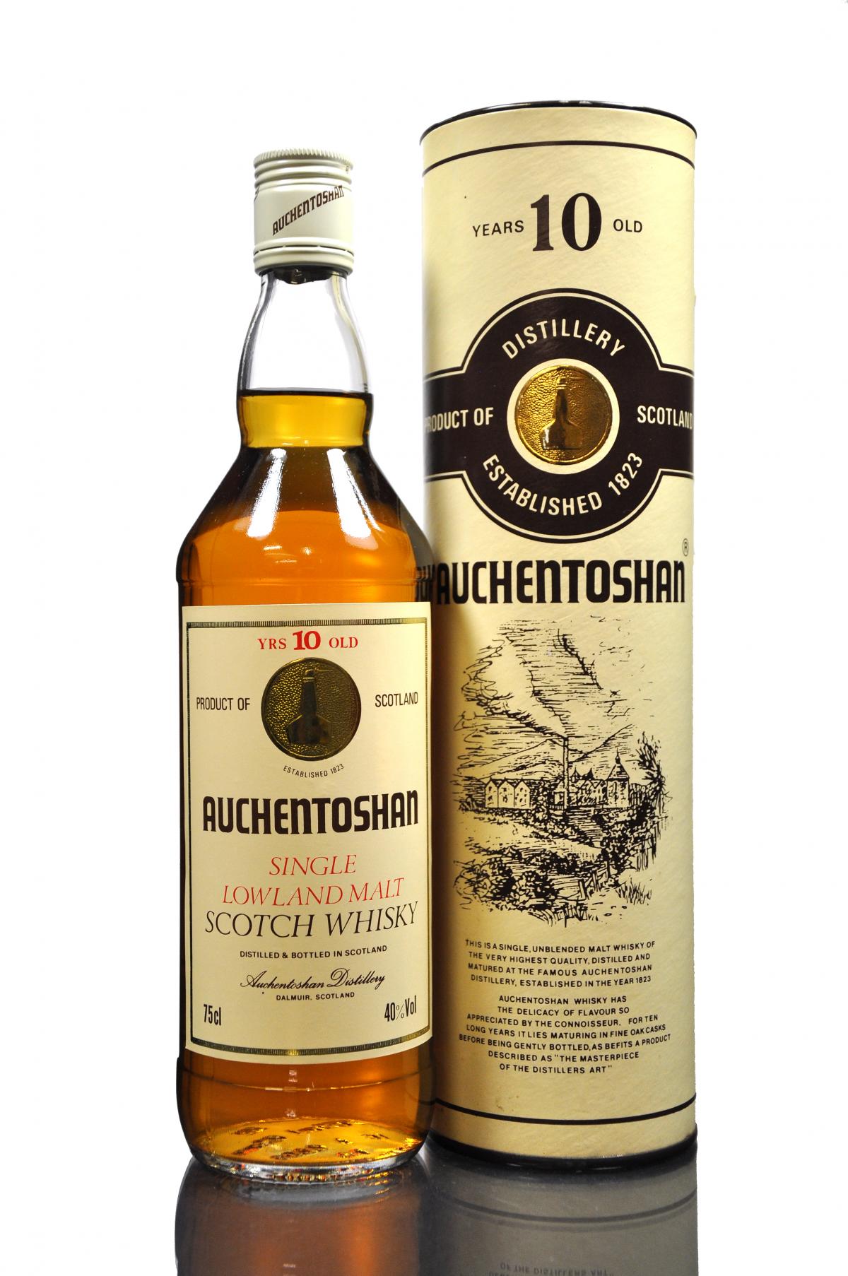 Auchentoshan 10 Year Old - 1980s