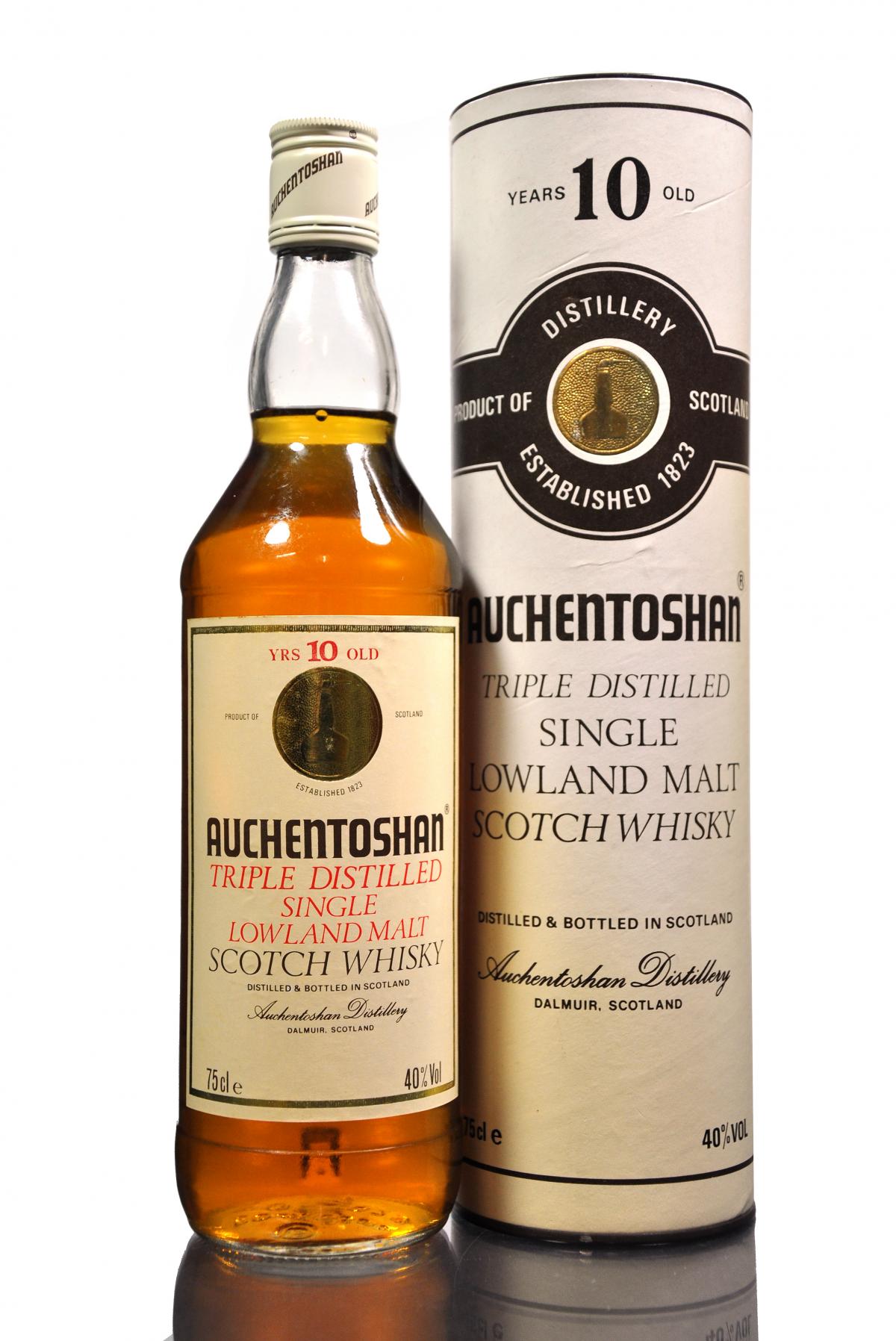 Auchentoshan 10 Year Old - 1980s