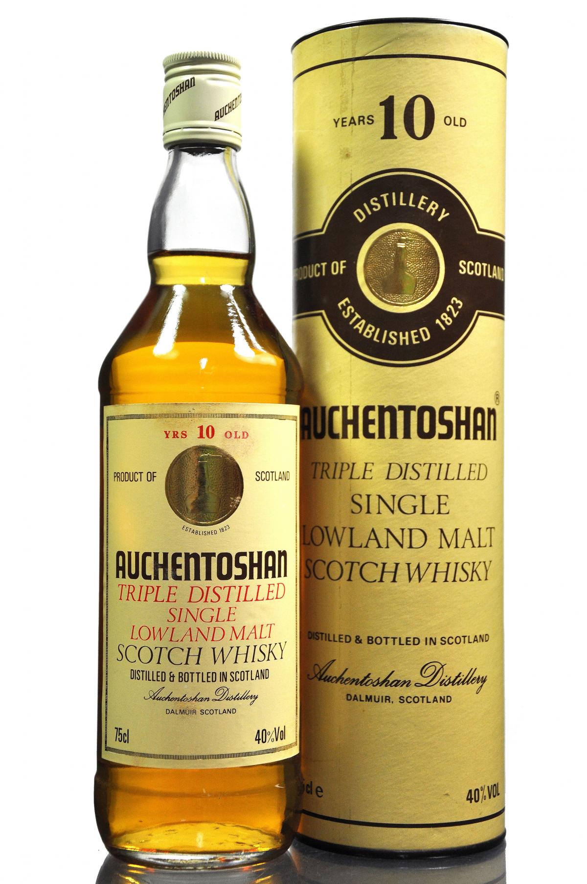 Auchentoshan 10 Year Old - 1980s