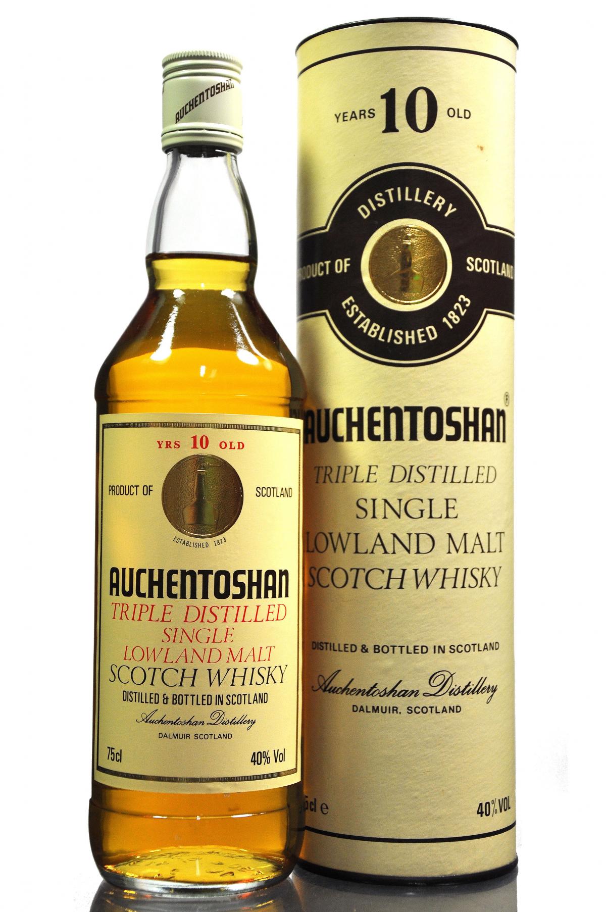 Auchentoshan 10 Year Old - 1980s