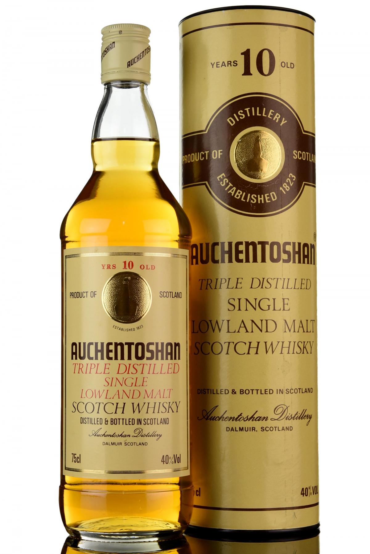 Auchentoshan 10 Year Old - 1980s