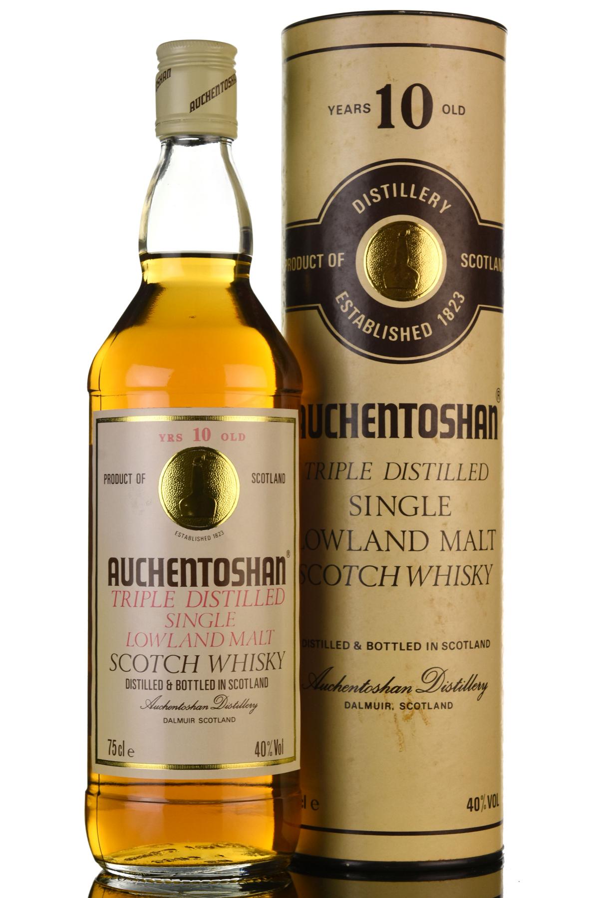 Auchentoshan 10 Year Old - 1980s