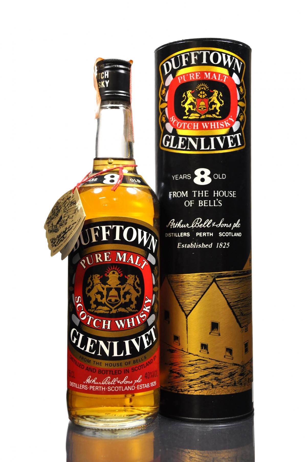 Dufftown-Glenlivet 8 Year Old - 1980s