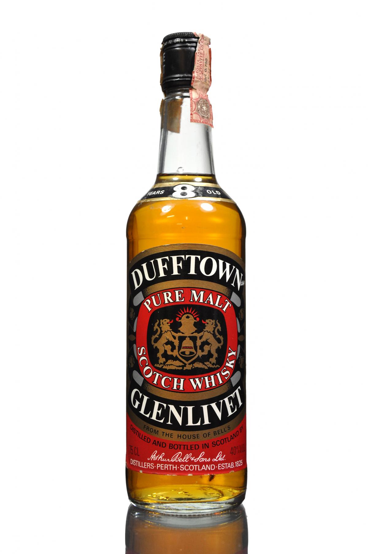 Dufftown-Glenlivet 8 Year Old - 1980s