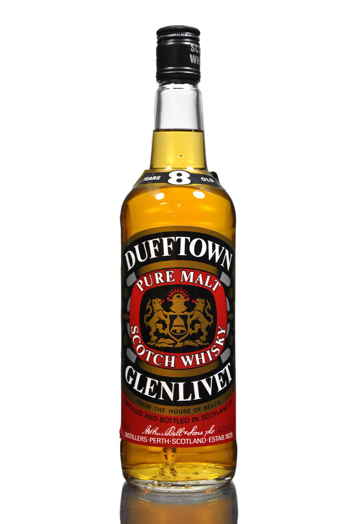 Dufftown-Glenlivet 8 Year Old - 1980s