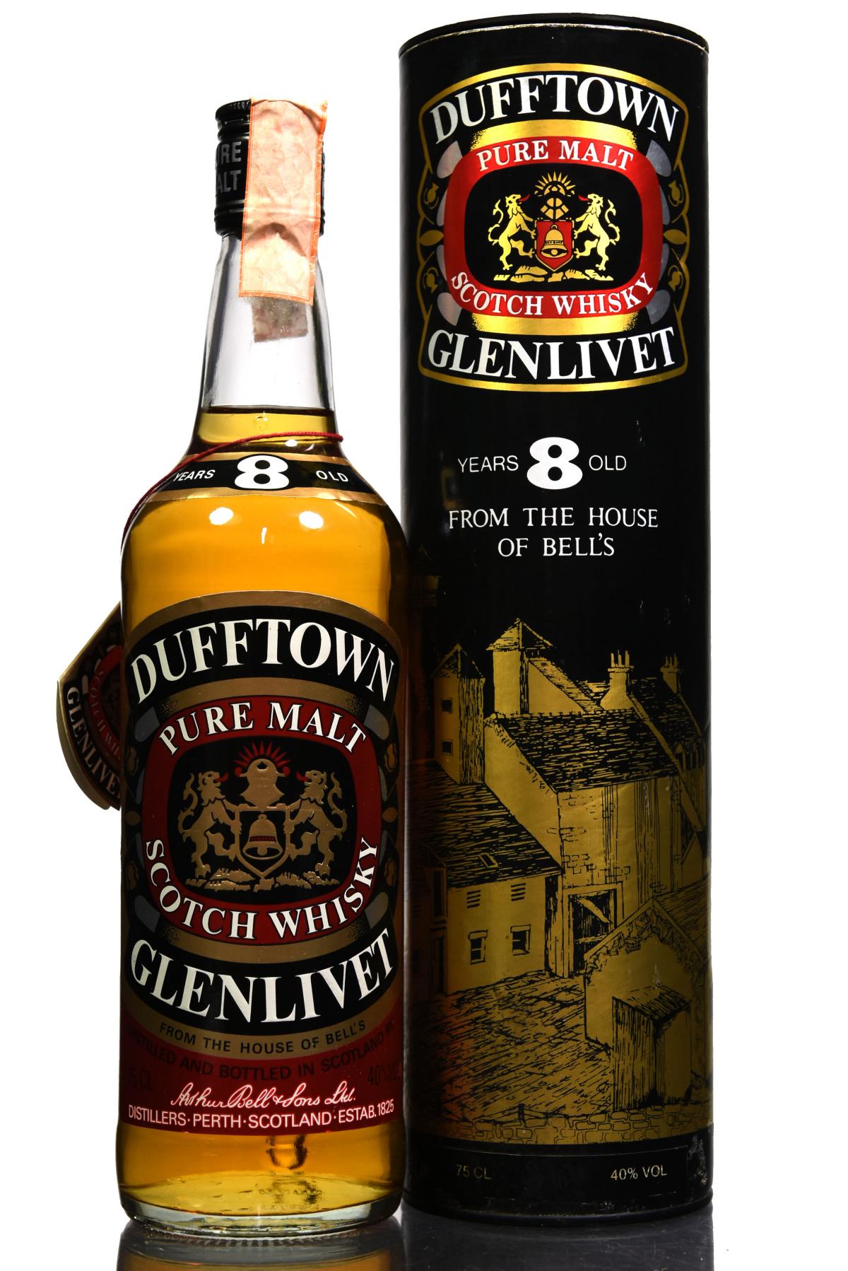 Dufftown-Glenlivet 8 Year Old - 1980s