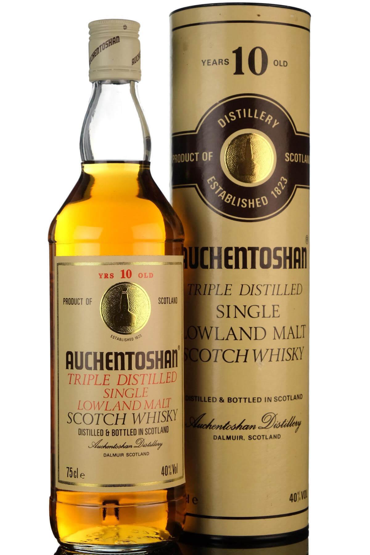 Auchentoshan 10 Year Old - 1980s