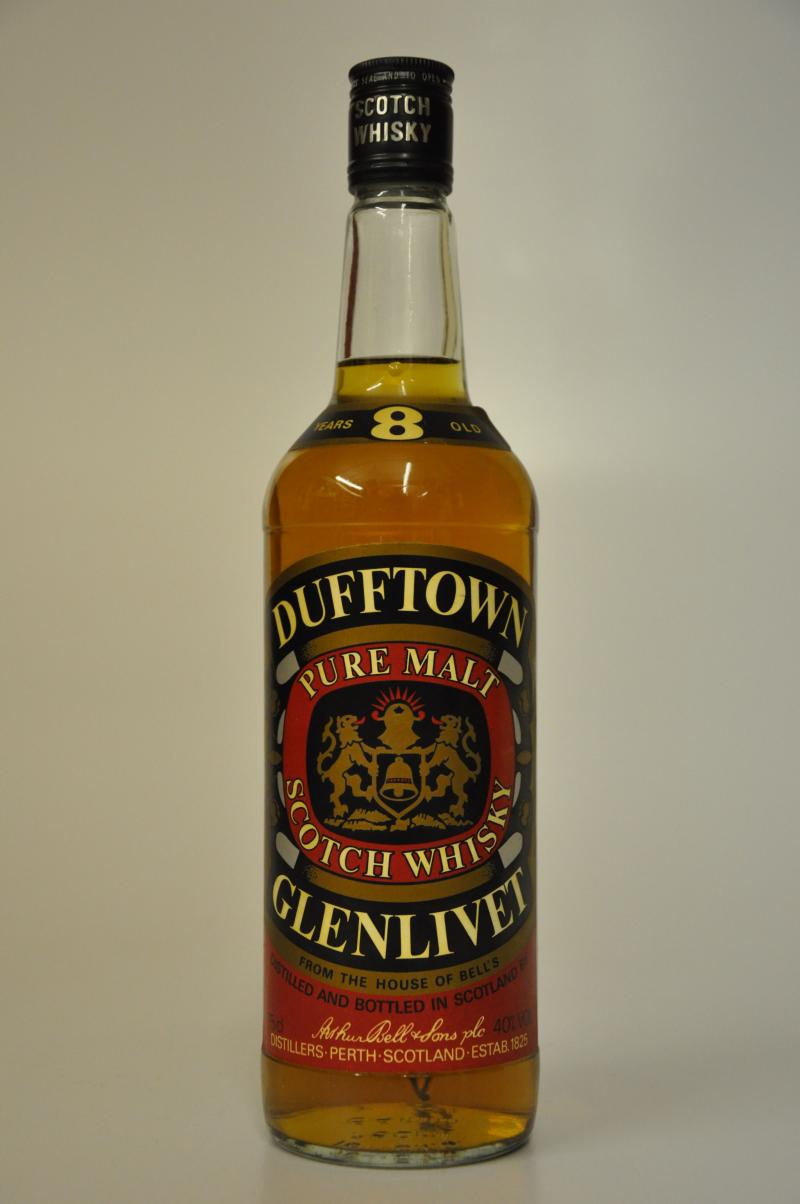 Dufftown-Glenlivet 8 Year Old - 1980s