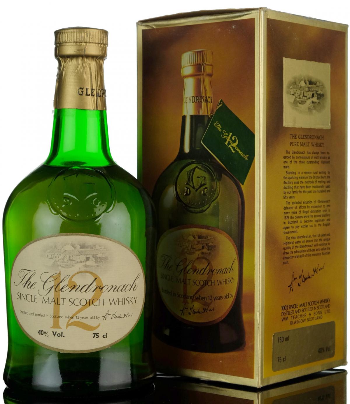 Glendronach 12 Year Old - 1980s