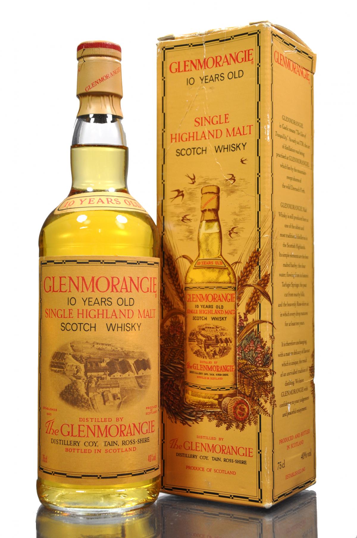 Glenmorangie 10 Year Old - Circa 1990