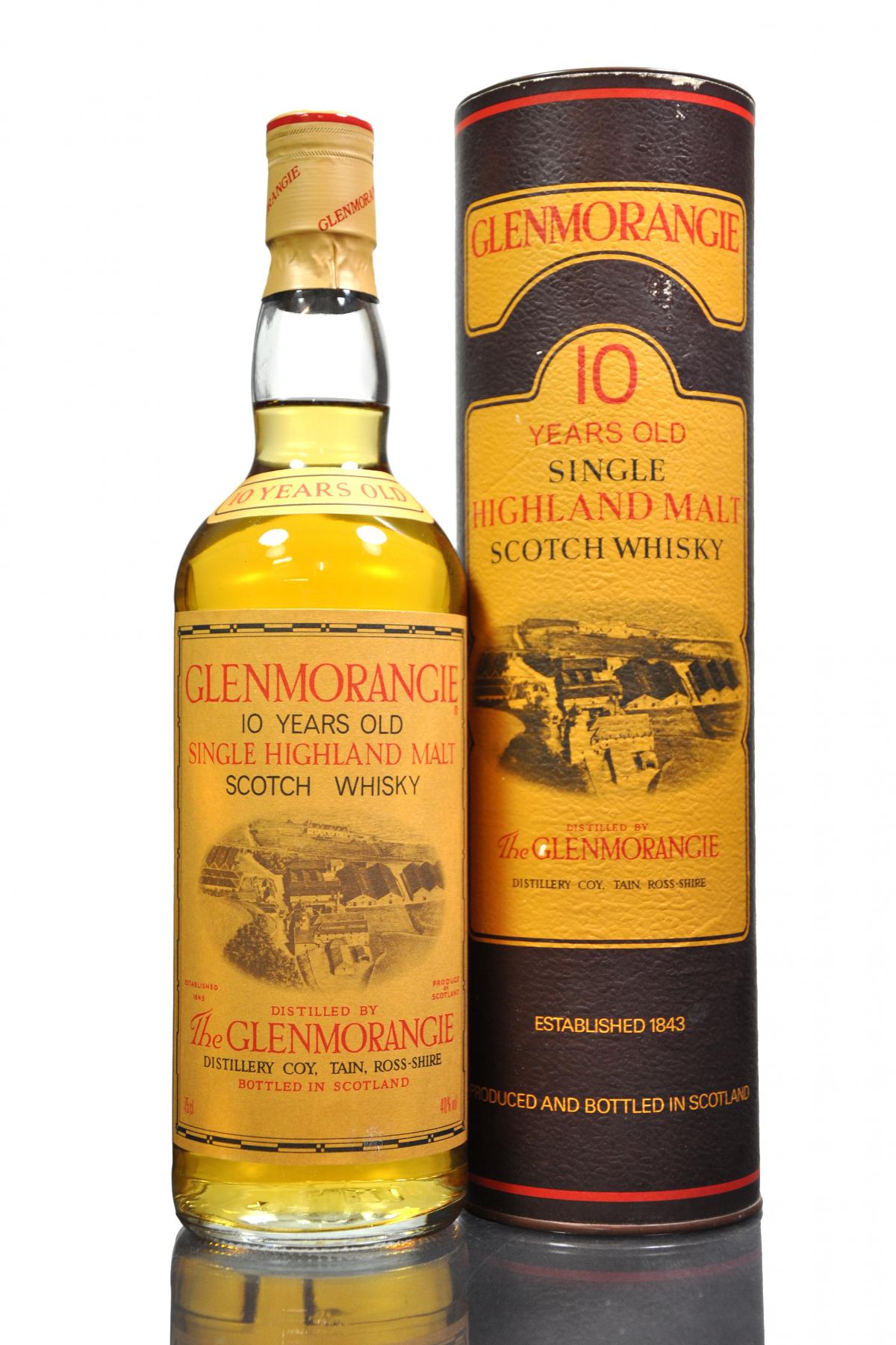 Glenmorangie 10 Year Old - Circa 1990