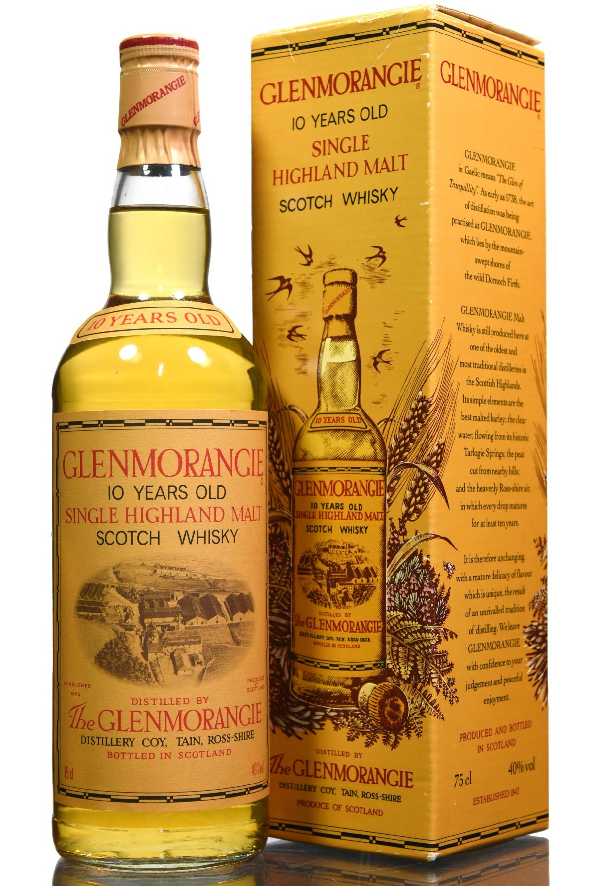 Glenmorangie 10 Year Old - Circa 1990