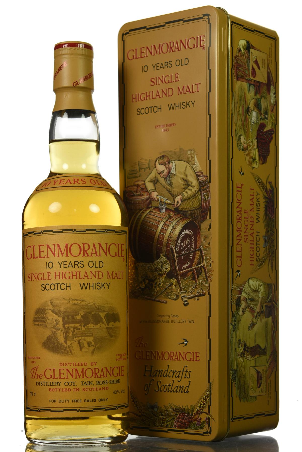 Glenmorangie 10 Year Old - Circa 1990