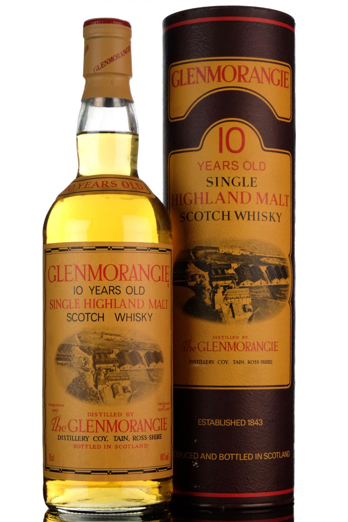 Glenmorangie 10 Year Old - Circa 1990