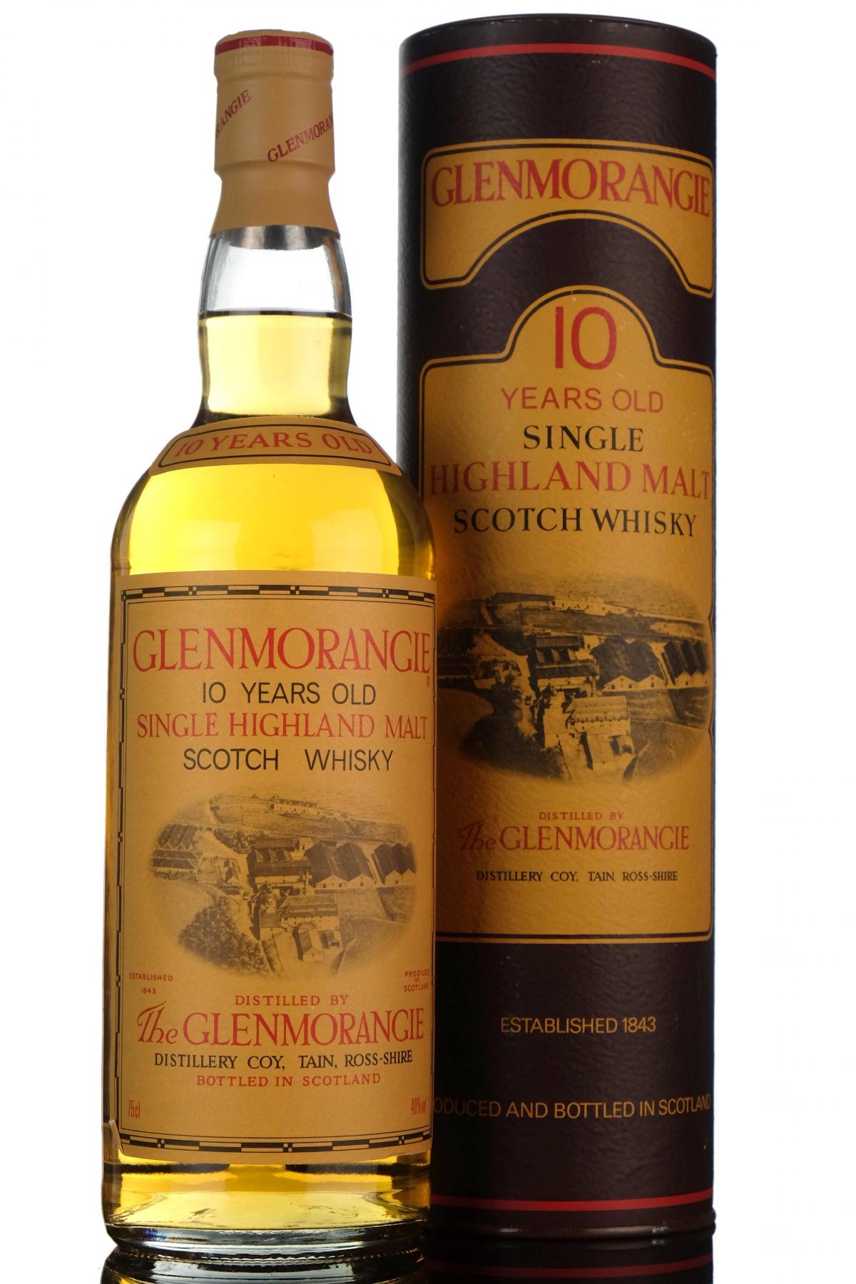 Glenmorangie 10 Year Old - Circa 1990