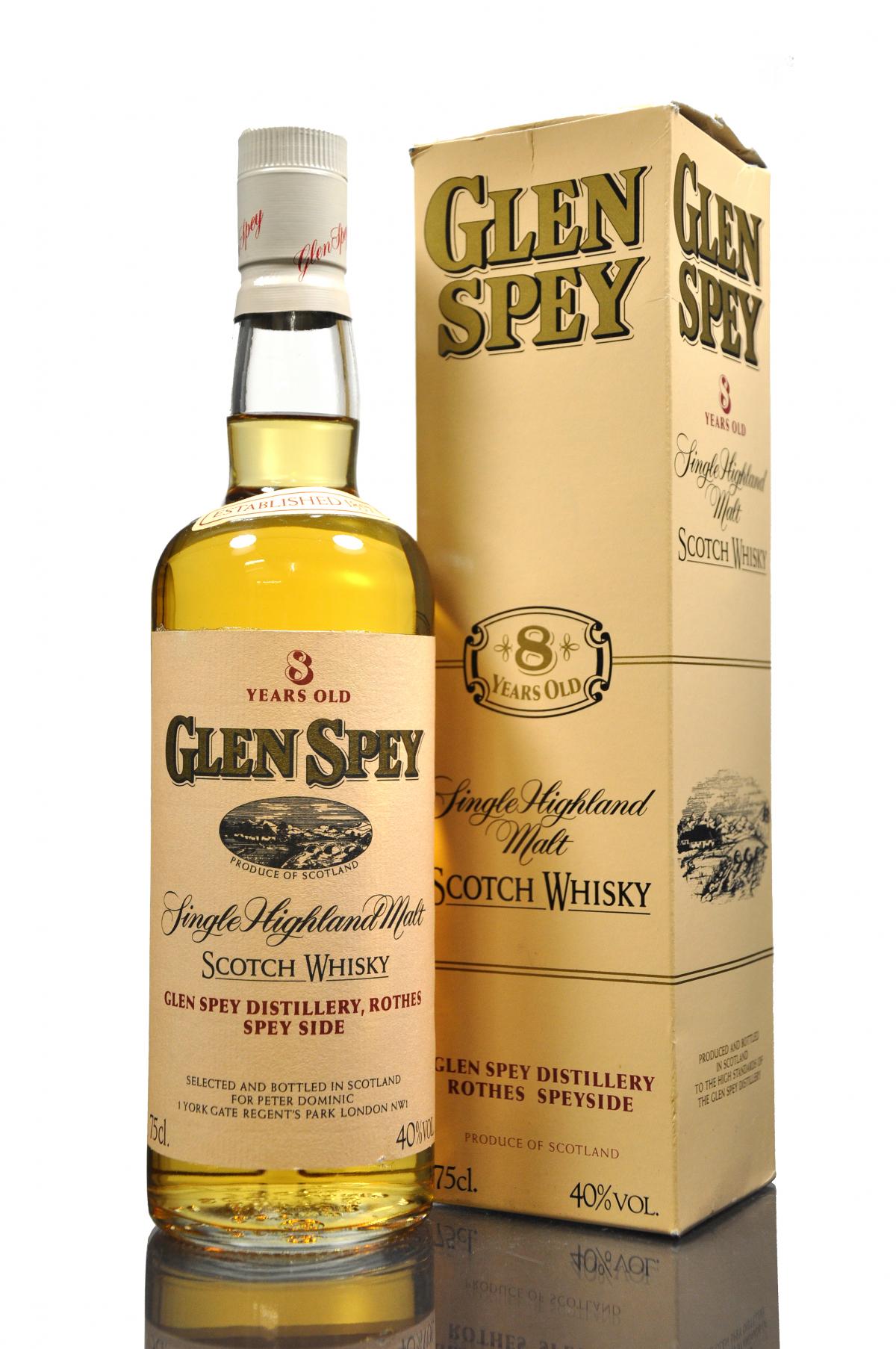 Glen Spey 8 Year Old - 1980s