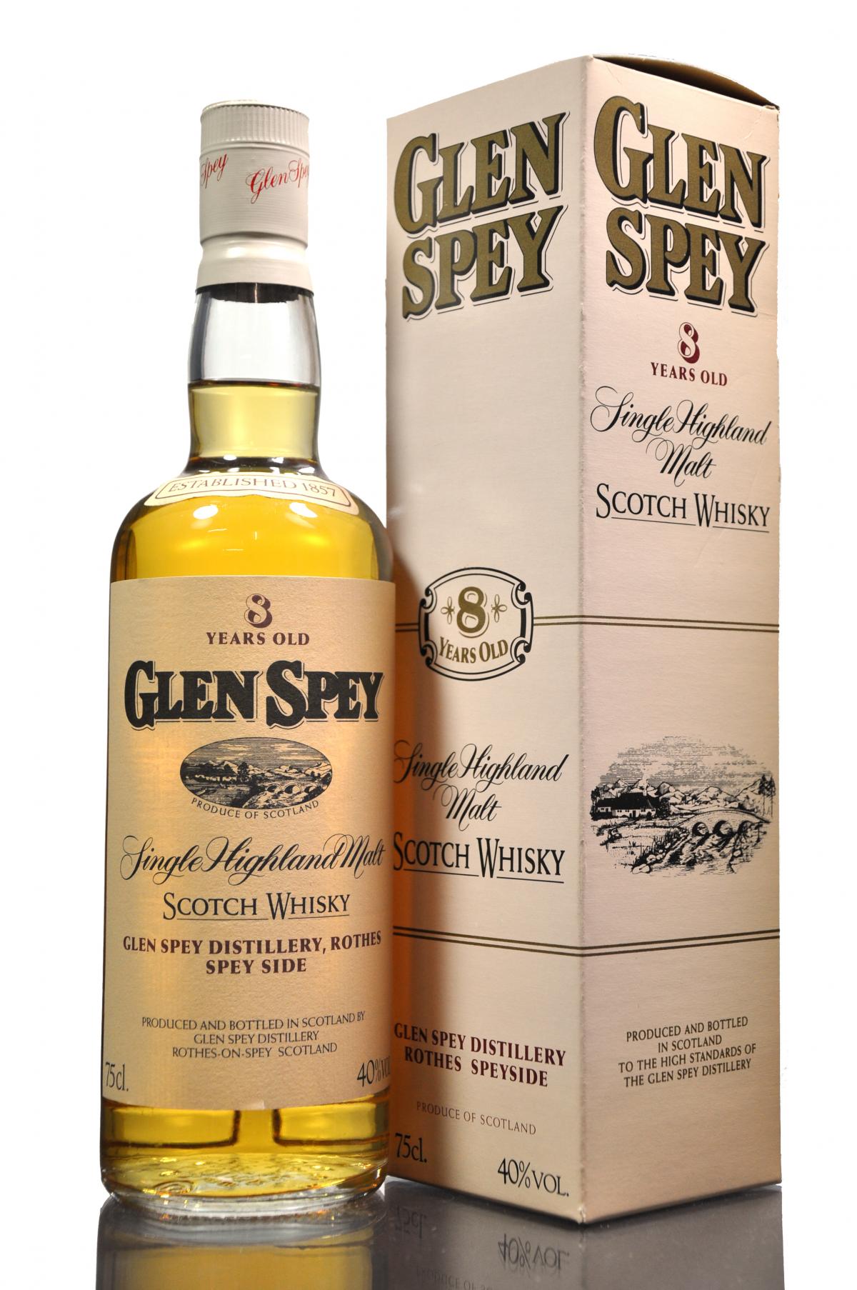 Glen Spey 8 Year Old - 1980s