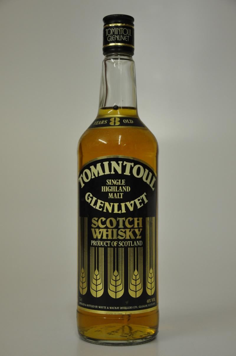 Tomintoul-Glenlivet 8 Year Old - 1980s