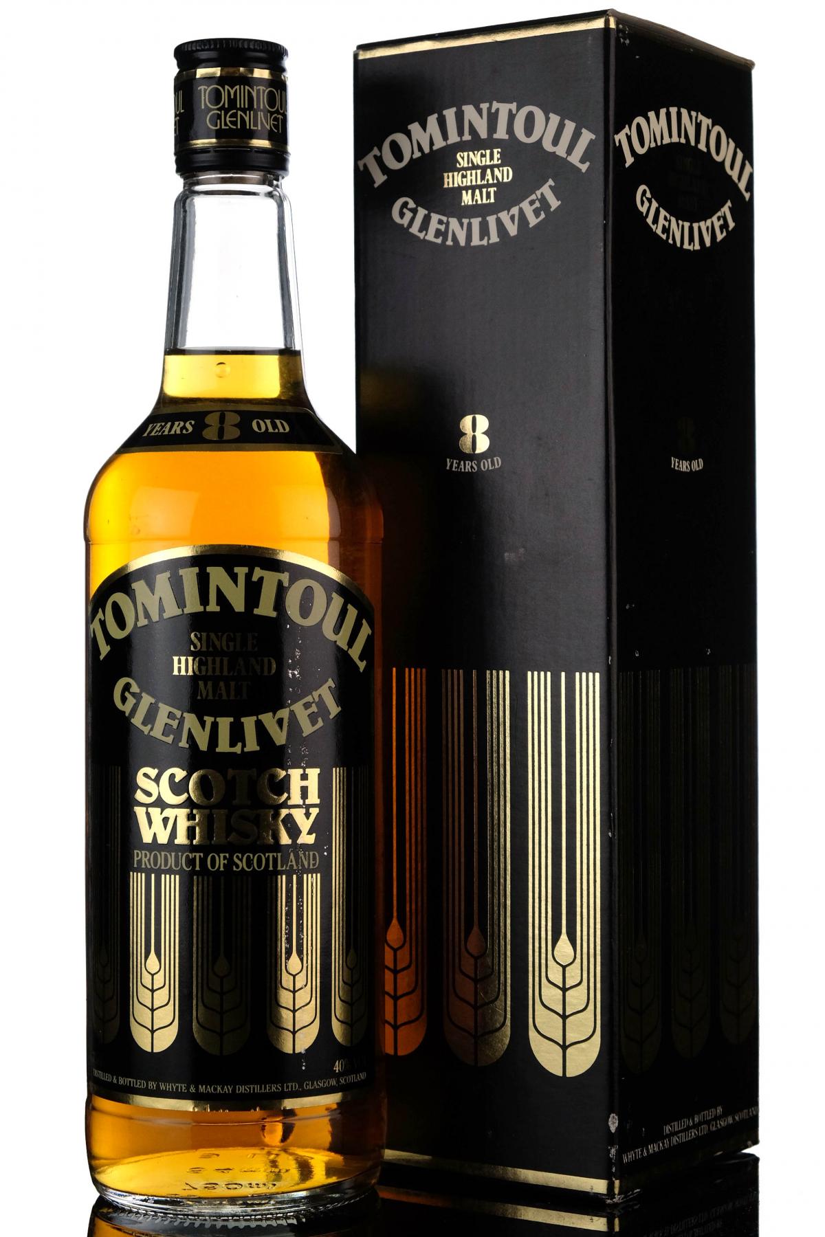 Tomintoul-Glenlivet 8 Year Old - 1980s