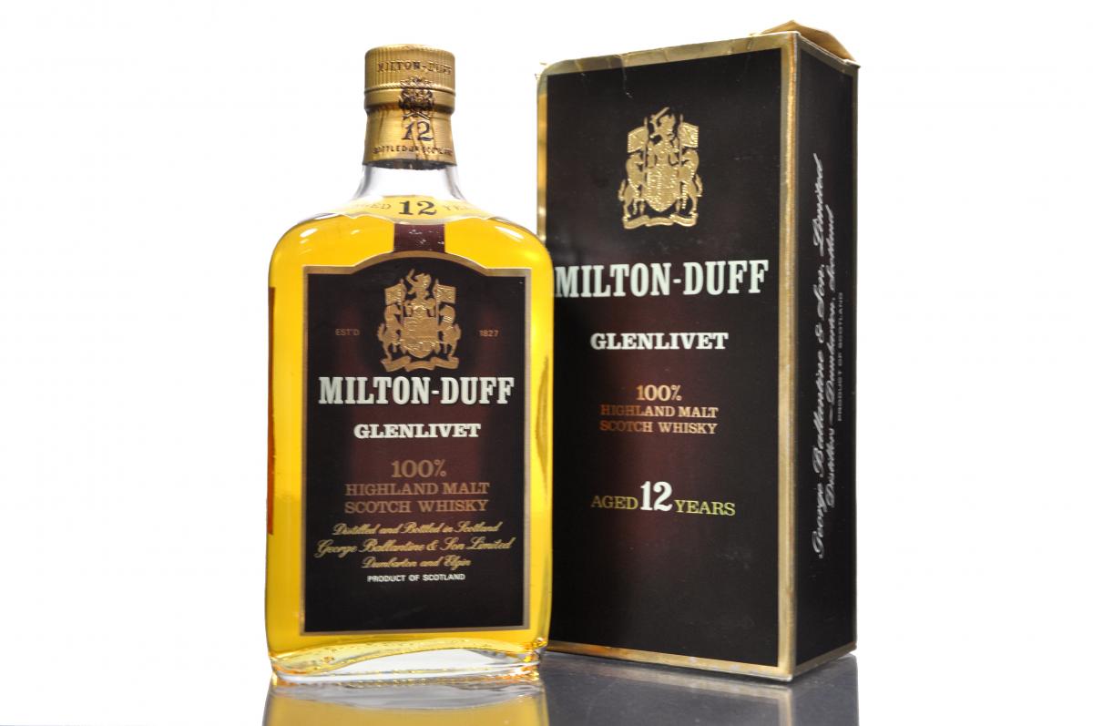 Miltonduff-Glenlivet 12 Year Old - 1980s