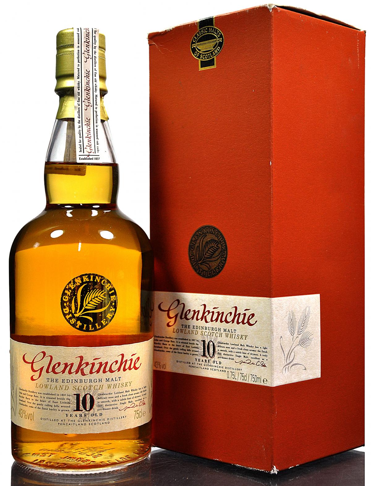 Glenkinchie 10 Year Old