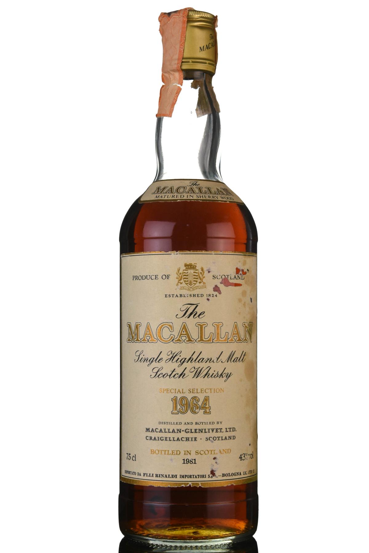 Macallan 1964-1981