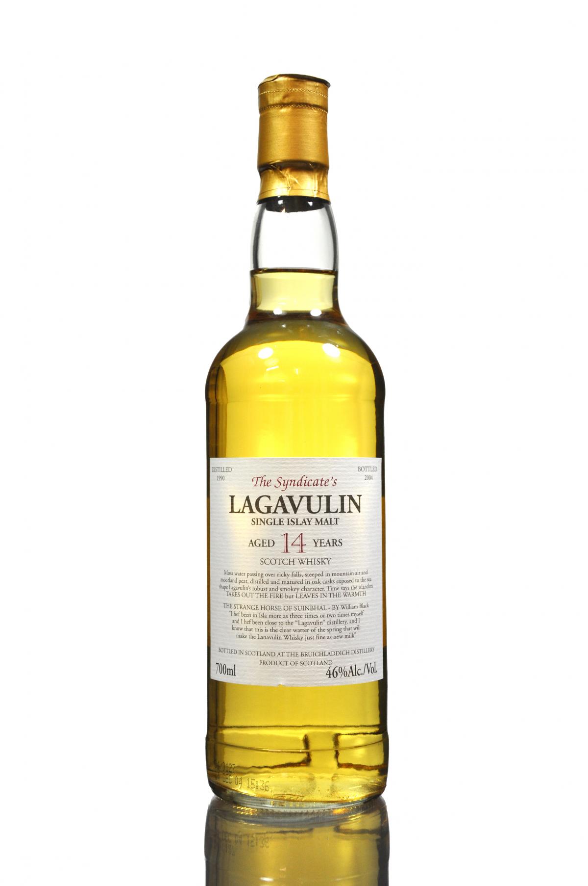 Lagavulin 1990 - 14 Year Old - The Syndicate