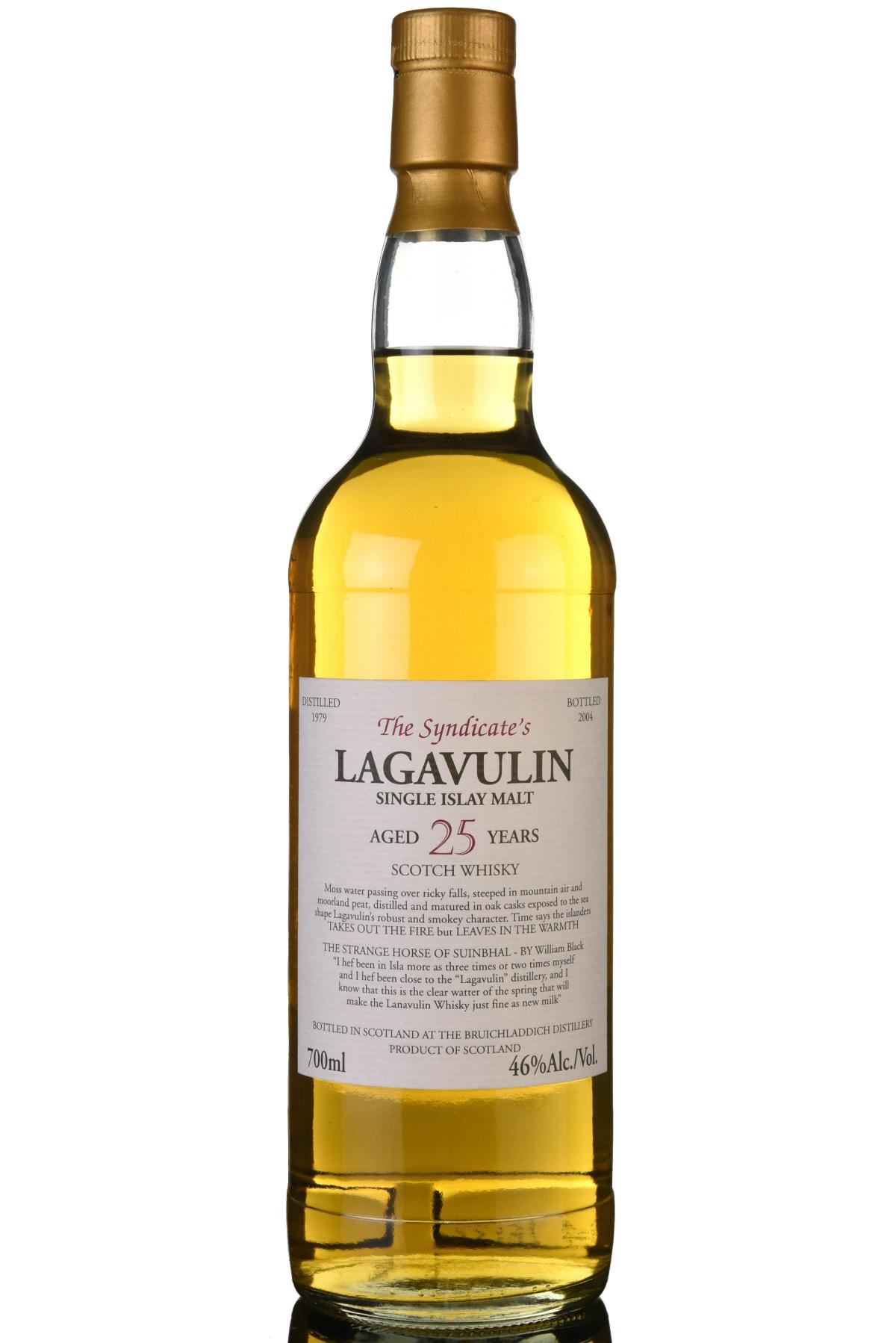 Lagavulin 1979-2004 - 25 Year Old - The Syndicate