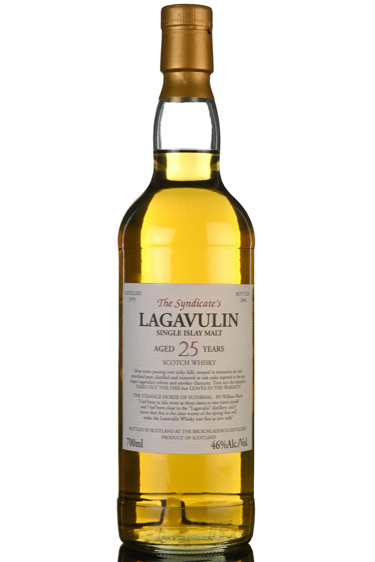 Lagavulin 1979-2004 - 25 Year Old - The Syndicate