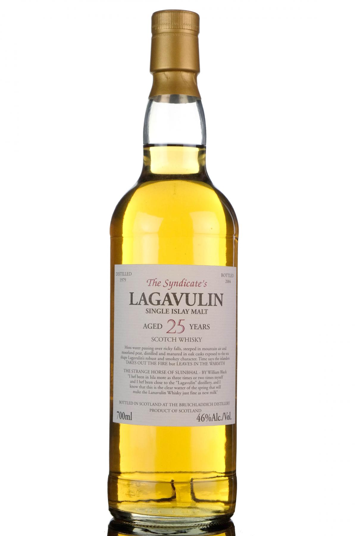 Lagavulin 1979-2004 - 25 Year Old - The Syndicate